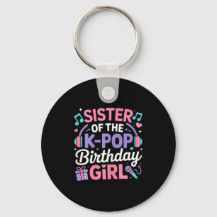 Porte-clés Sœur de la fille dont c'est l'anniversaire k-pop c