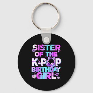 Porte-clés Sœur des filles d'anniversaire de la k-pop musique