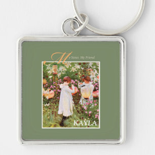 Porte-clés Soeur, Fête des Mères, Jardin des Fleurs, Don