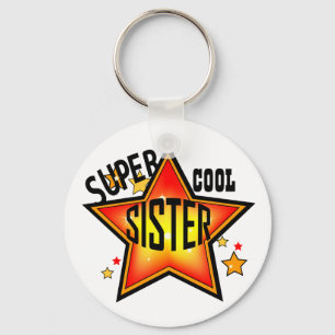 Porte-clés Soeur Super Cool Star Funny Porte - clé