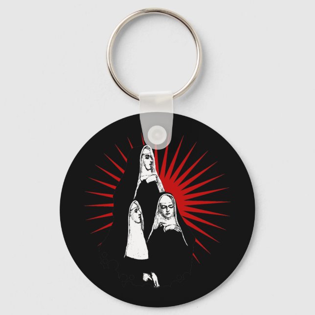 Porte-clés Soeurs avec Starburst (Recto)