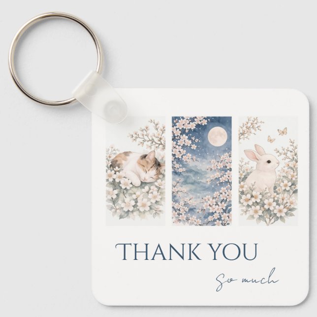 Porte-clés Soft Woodland Animals key ring (Recto)