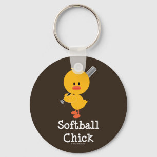 Porte-clés Softball Chick Porte - clé