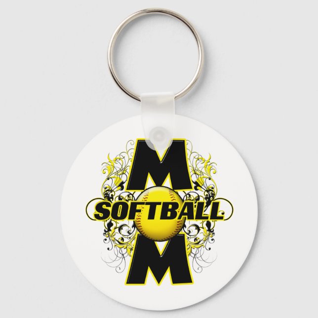 Porte-clés Softball Mom (cross) copy.png (Recto)