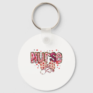 Porte-clés Soins infirmiers Joyeux Valentines Jour Coquette C