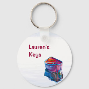 Porte-clés Soirée canoë