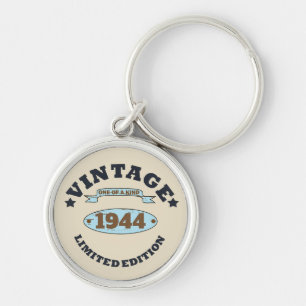 Porte-clés Soixante-dix vintages fête du 80e anniversaire