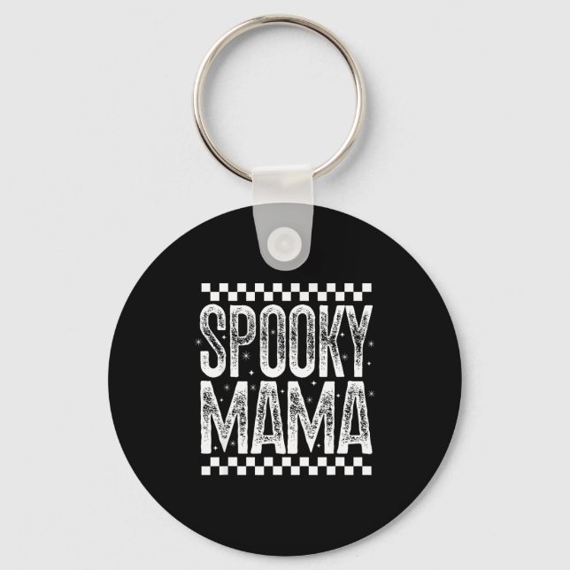 Porte-clés Soky Mama Retro Halloween Season Witch Quote Sayin (Recto)