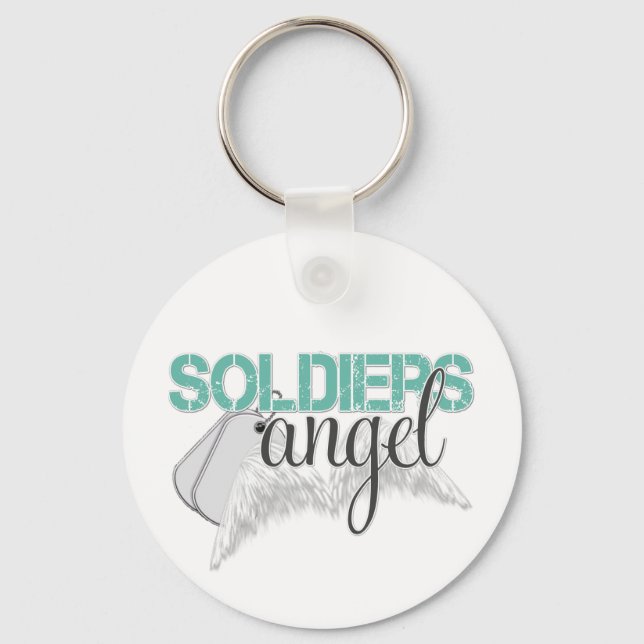 Porte-clés Soldats Angel Green (Recto)