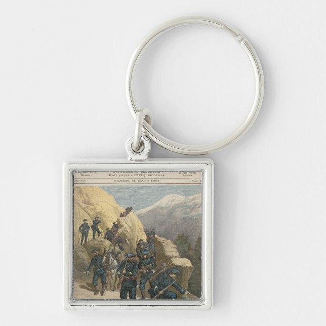 Porte-clés Soldats d'infanterie de montagne (Devant)
