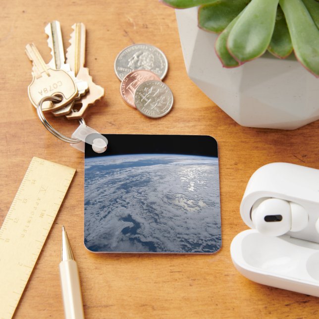 Porte-clés Soleil Brillant Sur L'Océan Pacifique Sud. (Bureau)