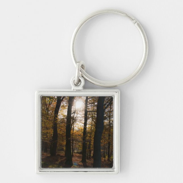 Porte-clés Soleil forestier (Devant)
