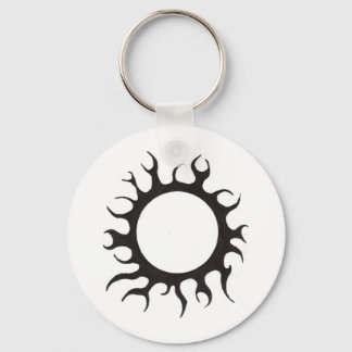 Porte-clés Soleil noir