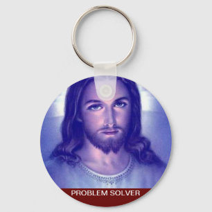 Porte-clés Solutionneur de problèmes. Keychain. religieux