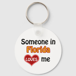 Porte-clés Someone in Florida Loves me