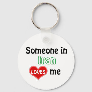 Porte-clés Someone in Iran Loves me