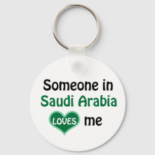 Porte-clés Someone in Saudi Arabia Loves me trouve