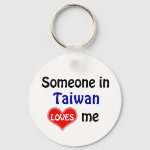 Porte-clés Someone in Taiwan Loves me