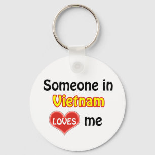 Porte-clés Someone in Vietnam Loves me