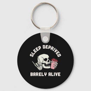 Porte-clés Sommeil privé Rely Alive Squelette Halloween Femme
