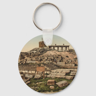 Porte-clés Sommet et Temple de Mercure, Auvergne, France