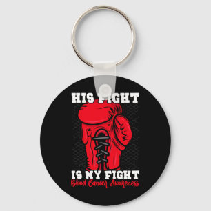 Porte-clés Son combat est mon combat. Boxe Boxeur Cancer du s