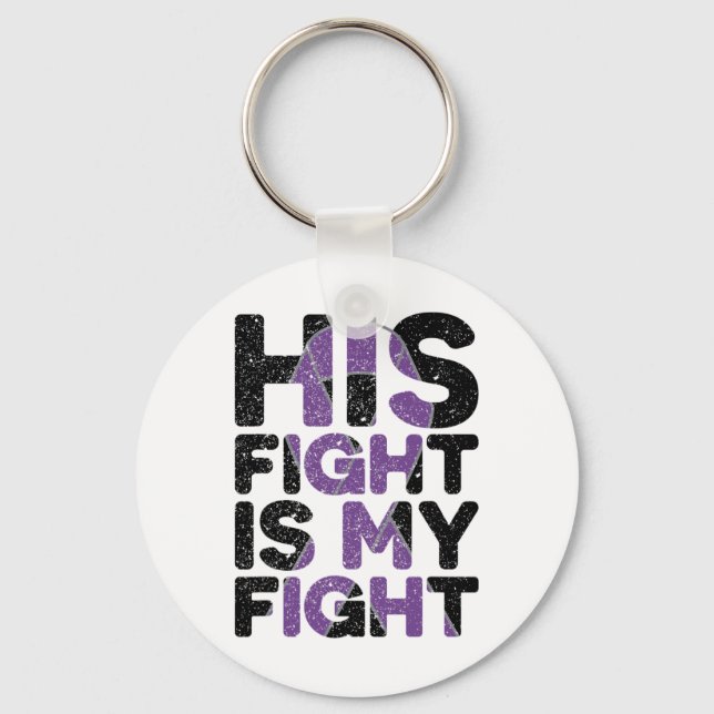 Porte-clés Son combat est mon combat Heimerheimer's Awareness (Recto)