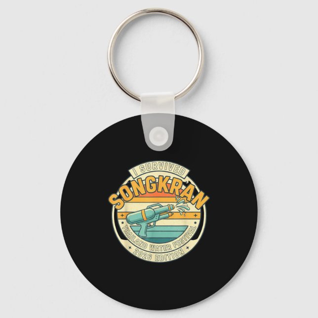 Porte-clés Songkran 2026 Survivor Funny Thai New Year  (Recto)