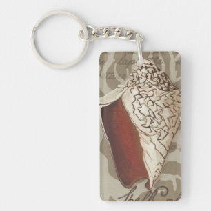 Porte-clés Sonnet IV de bord de la mer