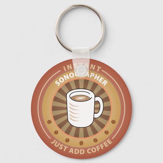 Porte-clés Sonographe instantané (Recto)