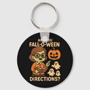 Porte-clés sont drôles les directions de la Ween d'automne pr