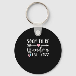 Porte-clés Soon To Be Grandma 2022 Mother's Day