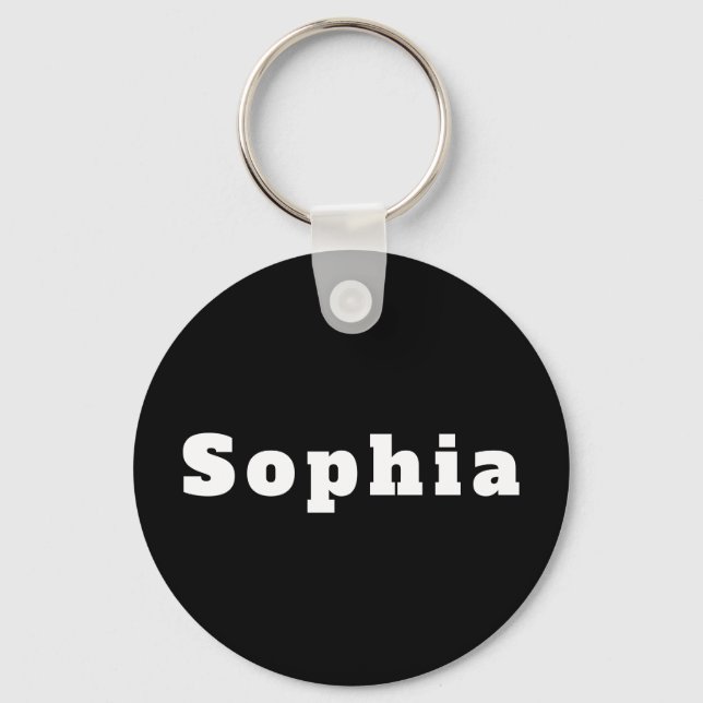 Porte-clés Sophia (Recto)