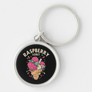 Porte-clés Sorbet de framboise 