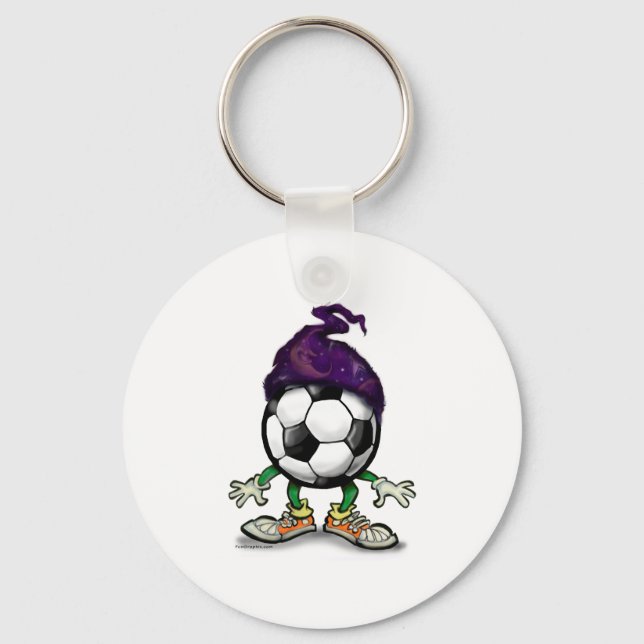 Porte-clés sorcier de football (Recto)