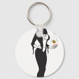 Porte-clés sorcière de l'ampli halloween
