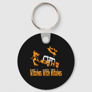 Porte-clés Sorcières avec des hanches Camping Fun Halloween