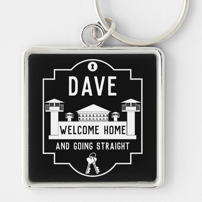 Porte-clés Sortez De Prison Libération Cadeau (Devant)