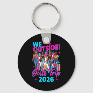 Porte-clés Sortie de filles 2026 filles afro femmes noires