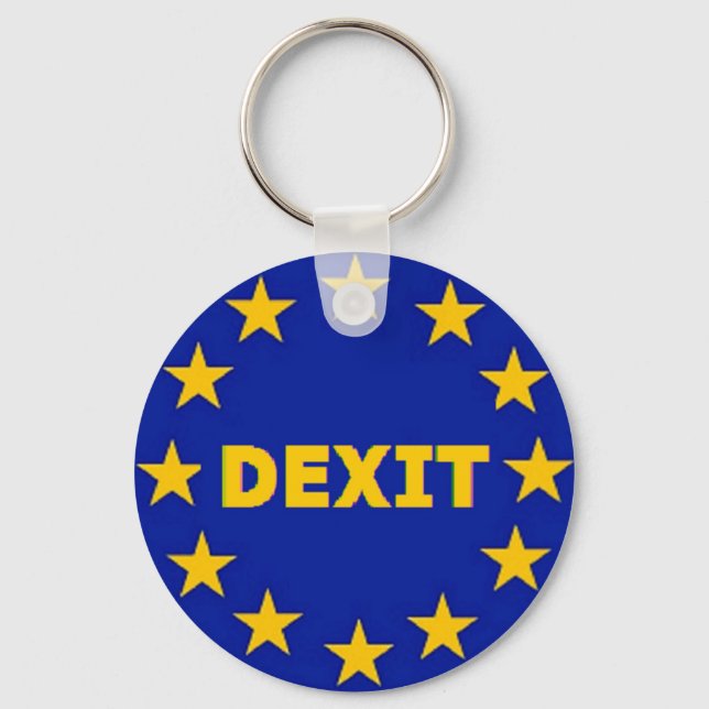 Porte-clés Sortie de l'UE porte - clé (Recto)