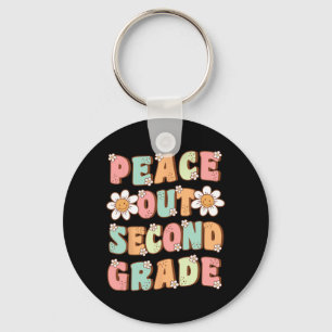 Porte-clés Sortie de seconde classe mignonne Super Dernière j