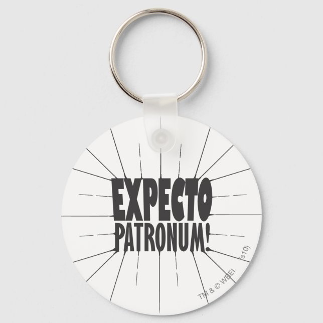 Porte-clés Sortilège Harry Potter | EXPECTO PATRONUM™ ! (Recto)