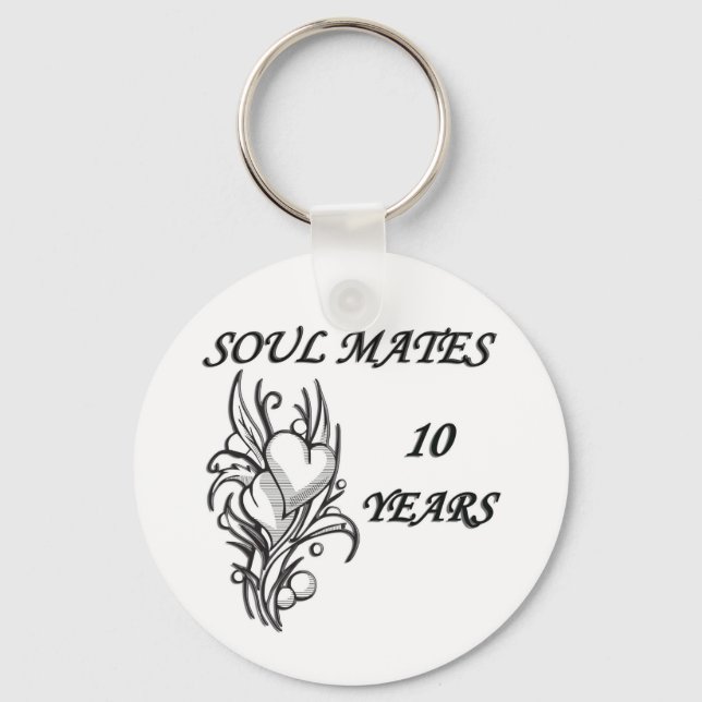Porte-clés SOUL MATES 10 ans (Recto)