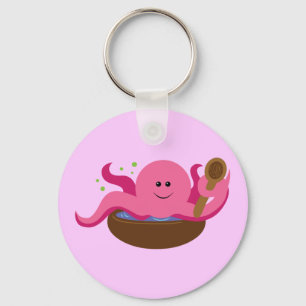 Porte-clés Soupe d'octopus