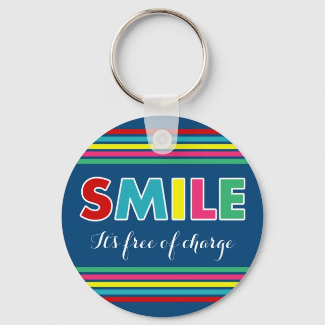 Porte-clés Souriez ! (Recto)