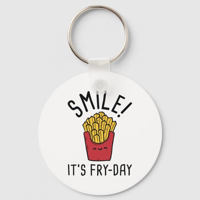 Porte-clés Souriez ! C'est Fry-Day (Recto)