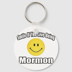 Porte-clés Souriez Si Vous Aimez Être Mormon