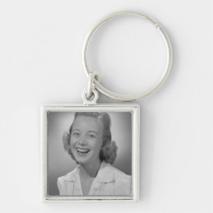 Porte-clés Sourire de femme