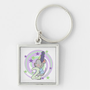 Porte-clés Souris 2e anniversaire T-shirts et cadeaux