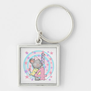 Porte-clés Souris 4e anniversaire T-shirts et cadeaux